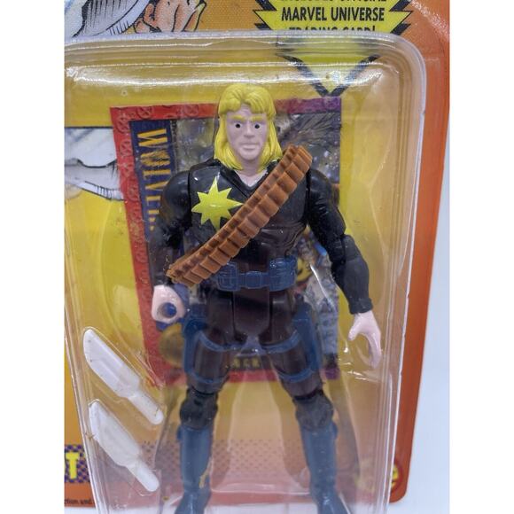 1993 Marvel The Uncanny X-Men Longshot Throwing Action Figure Toy Biz 4923 NOS - Picture 2 of 6